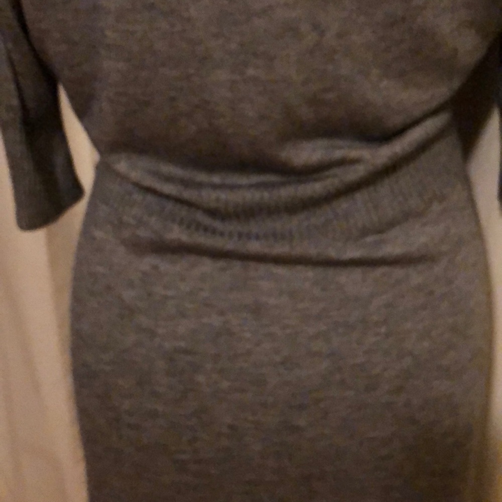 Athleta-Wool&Tencel Dress-Like New-Sz Sm-Gray - Picture 8 of 9